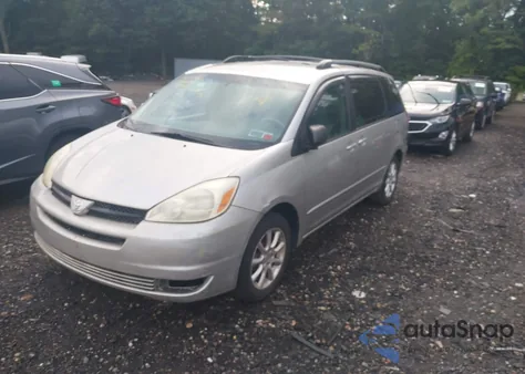 2004 Toyota Sienna Ce/Le из США, поврежденный, VIN 5TDZA23C74S023140